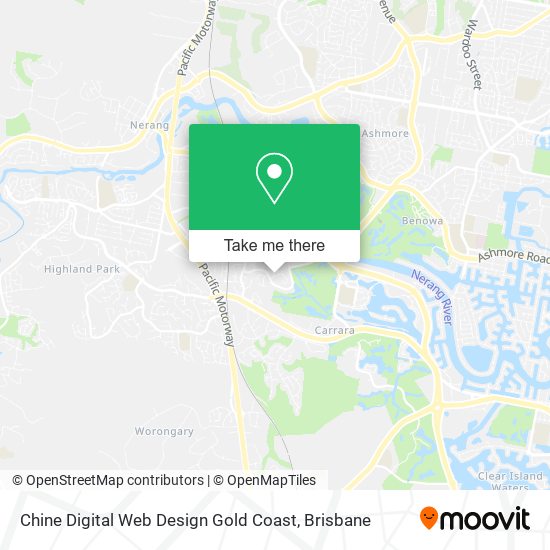 Chine Digital Web Design Gold Coast map