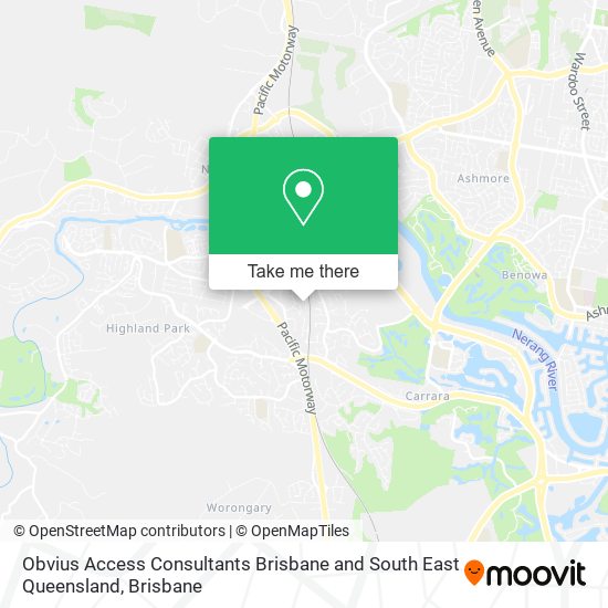 Obvius Access Consultants Brisbane and South East Queensland map