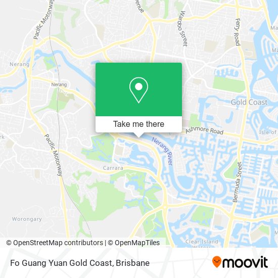 Fo Guang Yuan Gold Coast map
