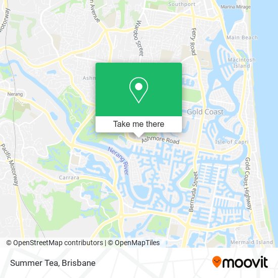 Summer Tea map