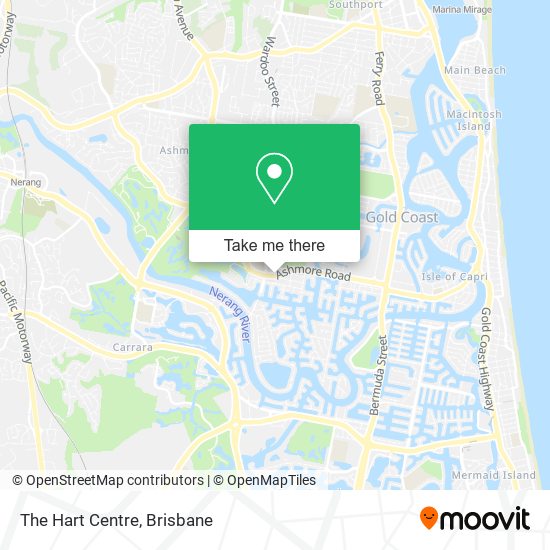 The Hart Centre map