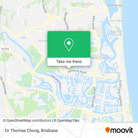 Dr Thomas Chong map