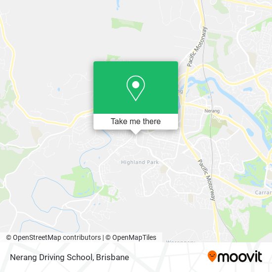 Mapa Nerang Driving School