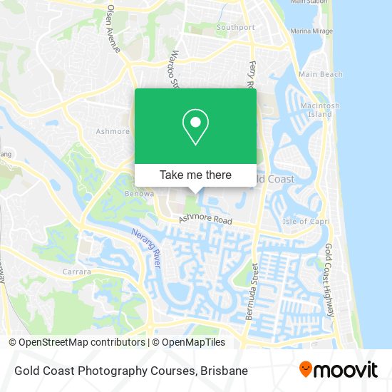 Gold Coast Photography Courses map