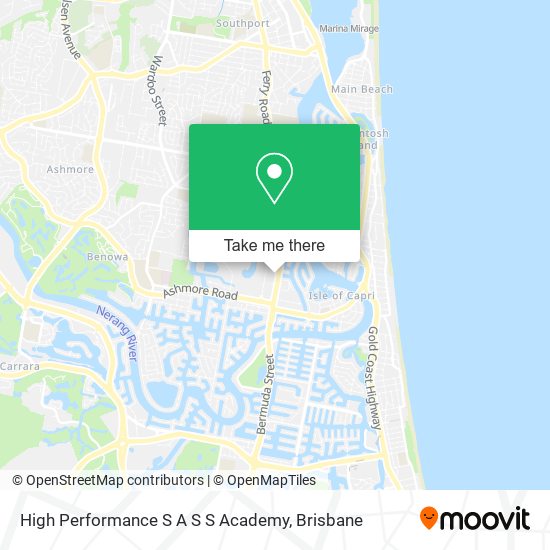 High Performance S A S S Academy map