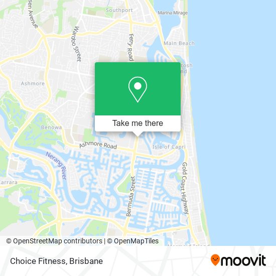 Choice Fitness map
