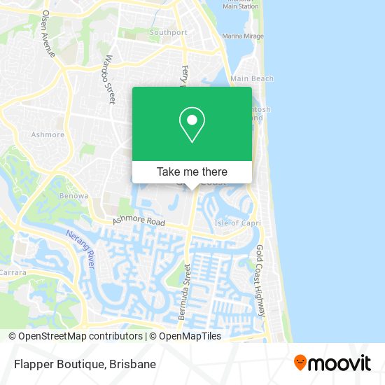 Flapper Boutique map