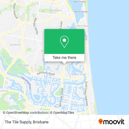 The Tile Supply map