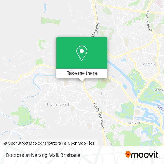 Doctors at Nerang Mall map
