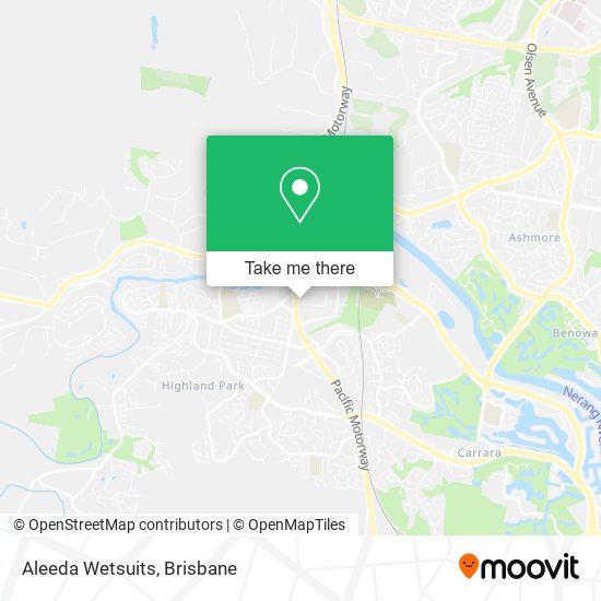 Aleeda Wetsuits map