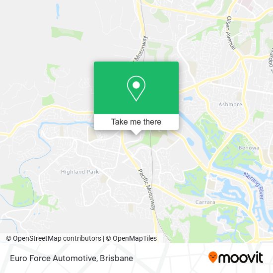 Euro Force Automotive map