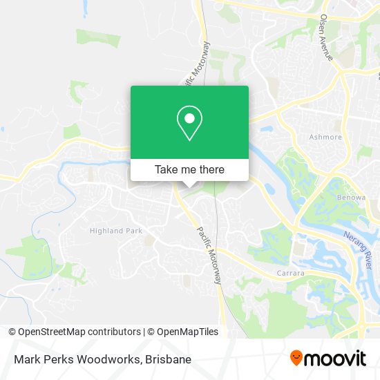 Mark Perks Woodworks map