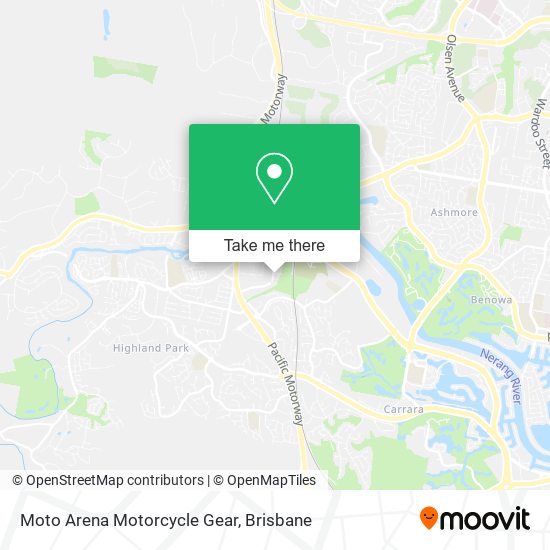 Moto Arena Motorcycle Gear map