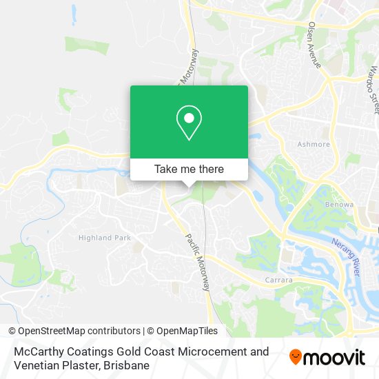 McCarthy Coatings Gold Coast Microcement and Venetian Plaster map