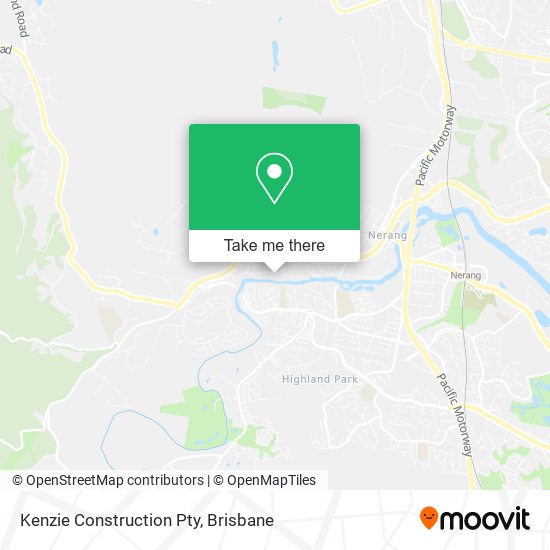 Kenzie Construction Pty map
