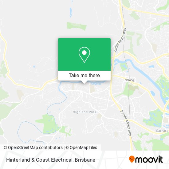 Hinterland & Coast Electrical map