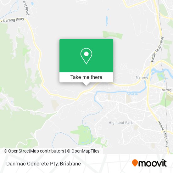 Danmac Concrete Pty map