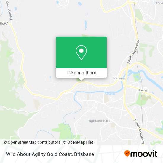 Wild About Agility Gold Coast map