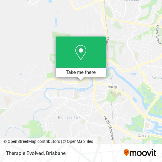 Therapie Evolved map