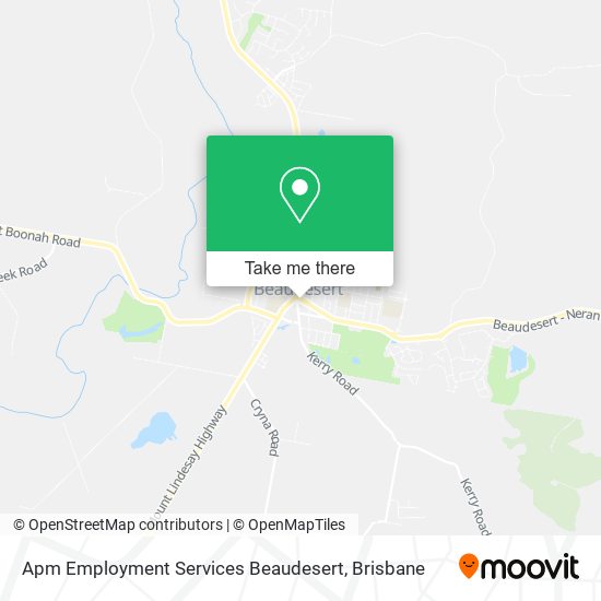 Apm Employment Services Beaudesert map