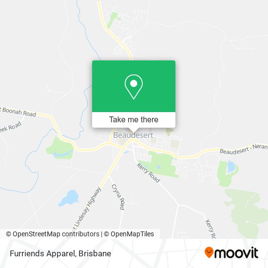 Furriends Apparel map