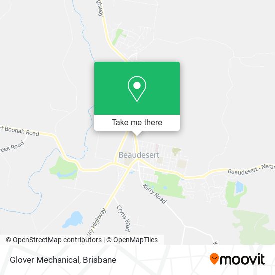 Glover Mechanical map