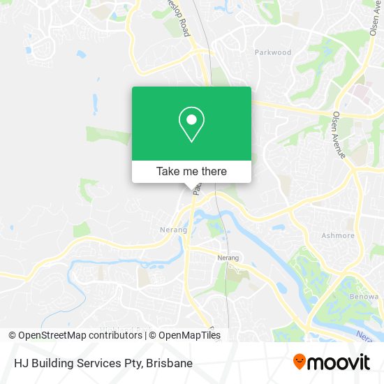 HJ Building Services Pty map