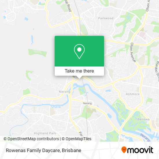 Rowenas Family Daycare map