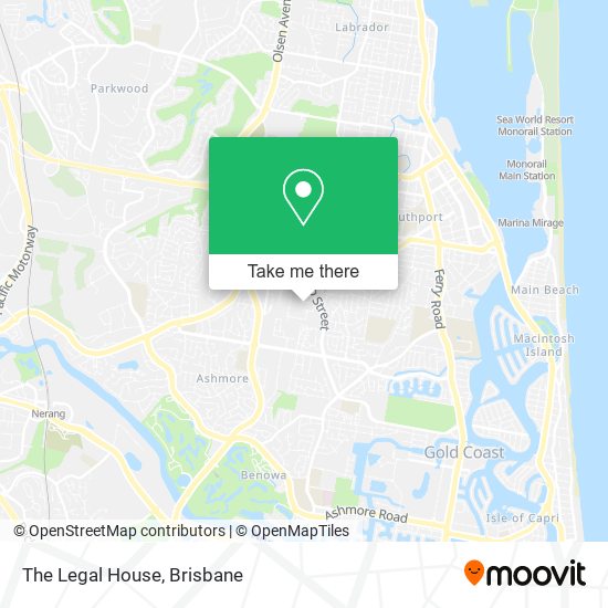 The Legal House map