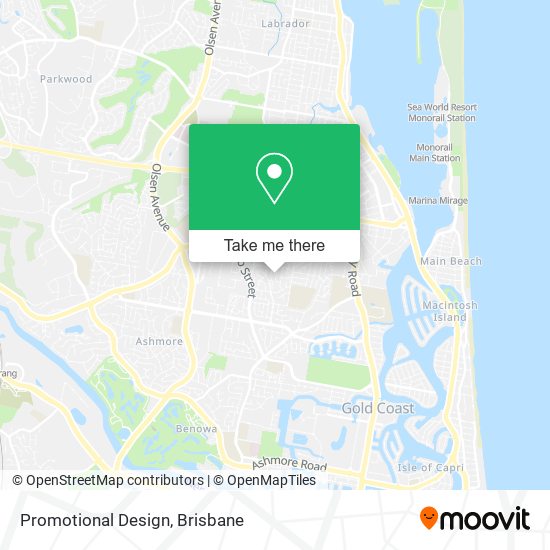 Promotional Design map