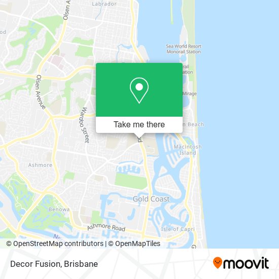 Decor Fusion map