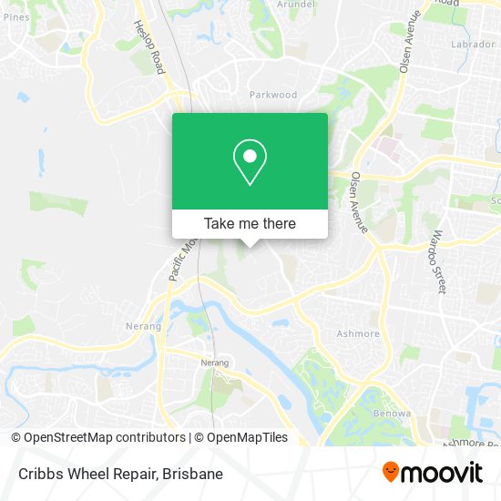 Cribbs Wheel Repair map