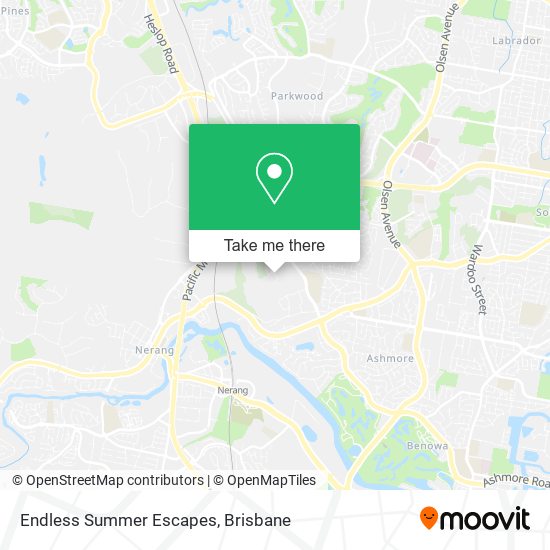 Endless Summer Escapes map