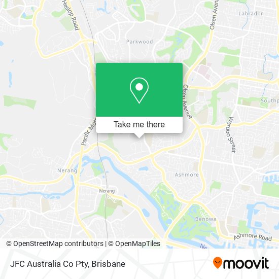JFC Australia Co Pty map