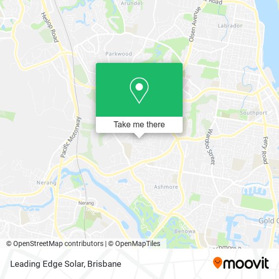Leading Edge Solar map