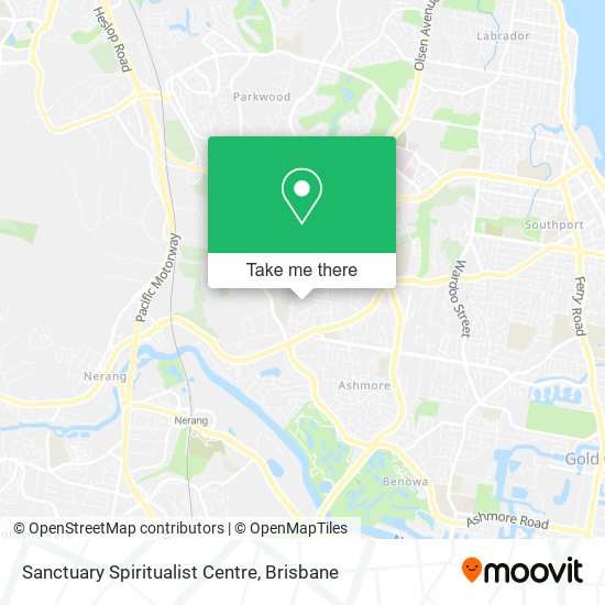 Sanctuary Spiritualist Centre map