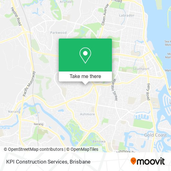 KPI Construction Services map