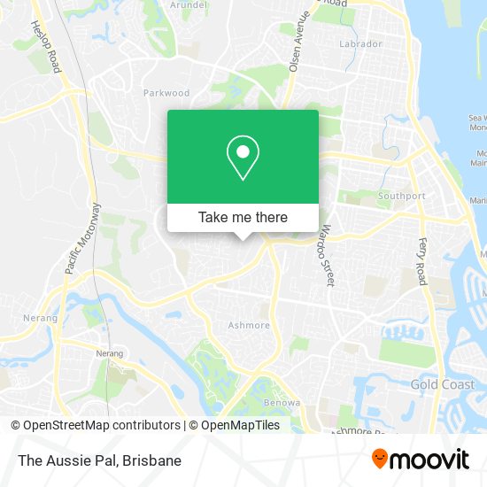 The Aussie Pal map