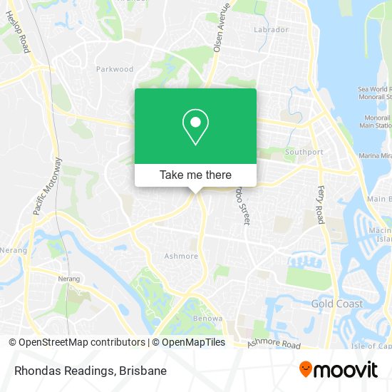 Rhondas Readings map