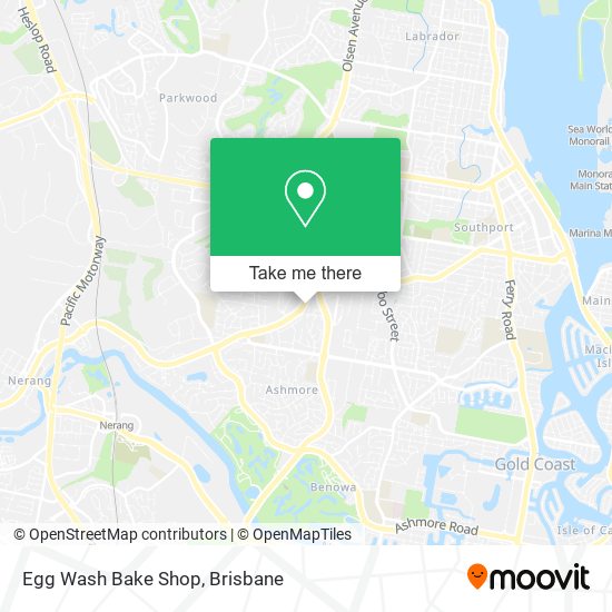 Egg Wash Bake Shop map