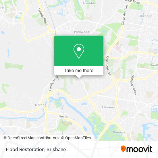 Flood Restoration map