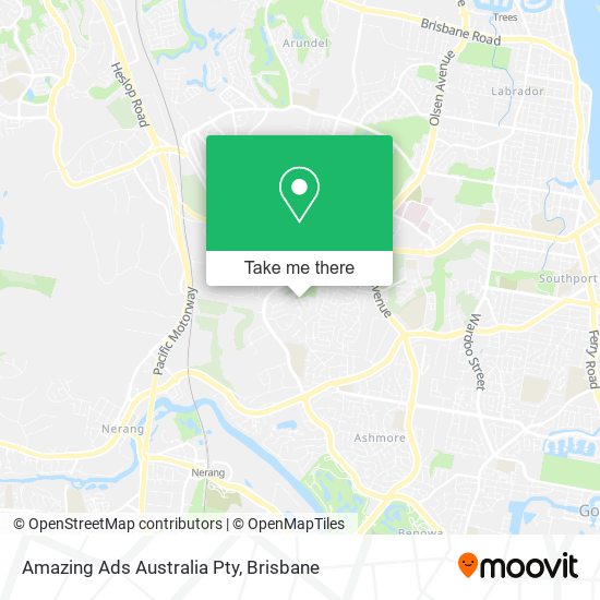 Amazing Ads Australia Pty map