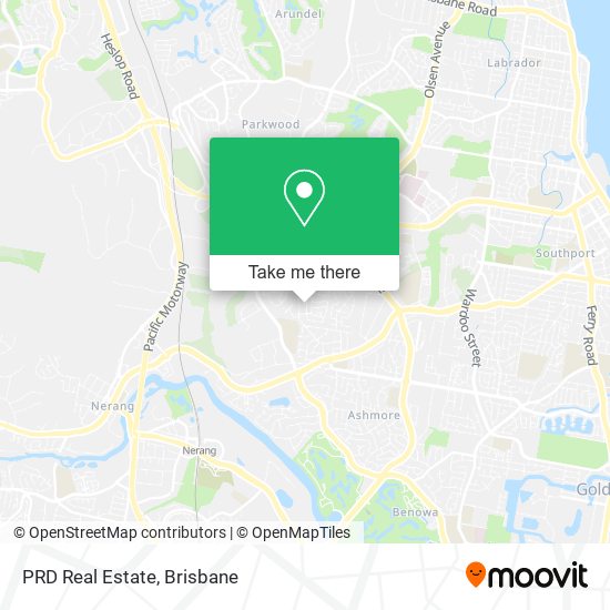 PRD Real Estate map