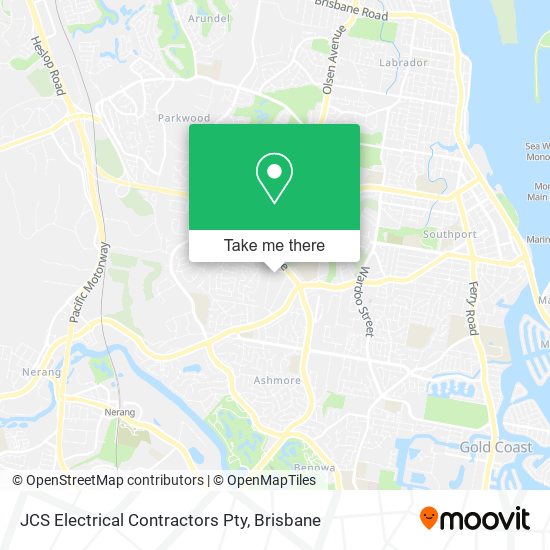 JCS Electrical Contractors Pty map