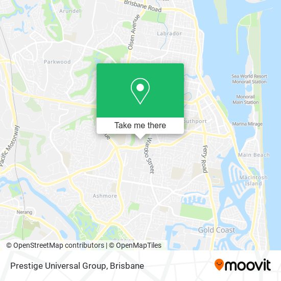 Prestige Universal Group map
