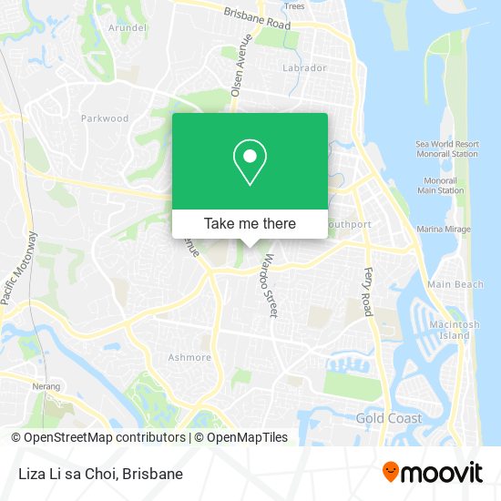 Liza Li sa Choi map