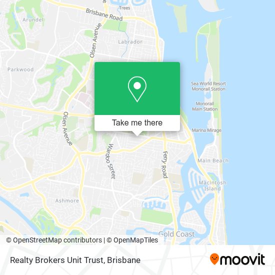 Realty Brokers Unit Trust map