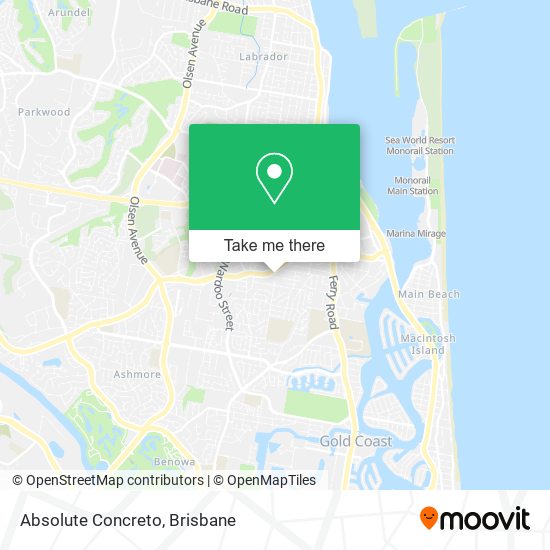 Absolute Concreto map