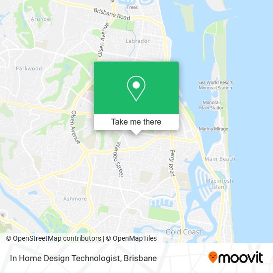 In Home Design Technologist map