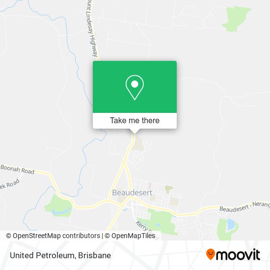 United Petroleum map